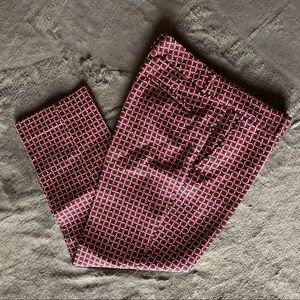 Banana Republic Geometric Print Ankle Pants